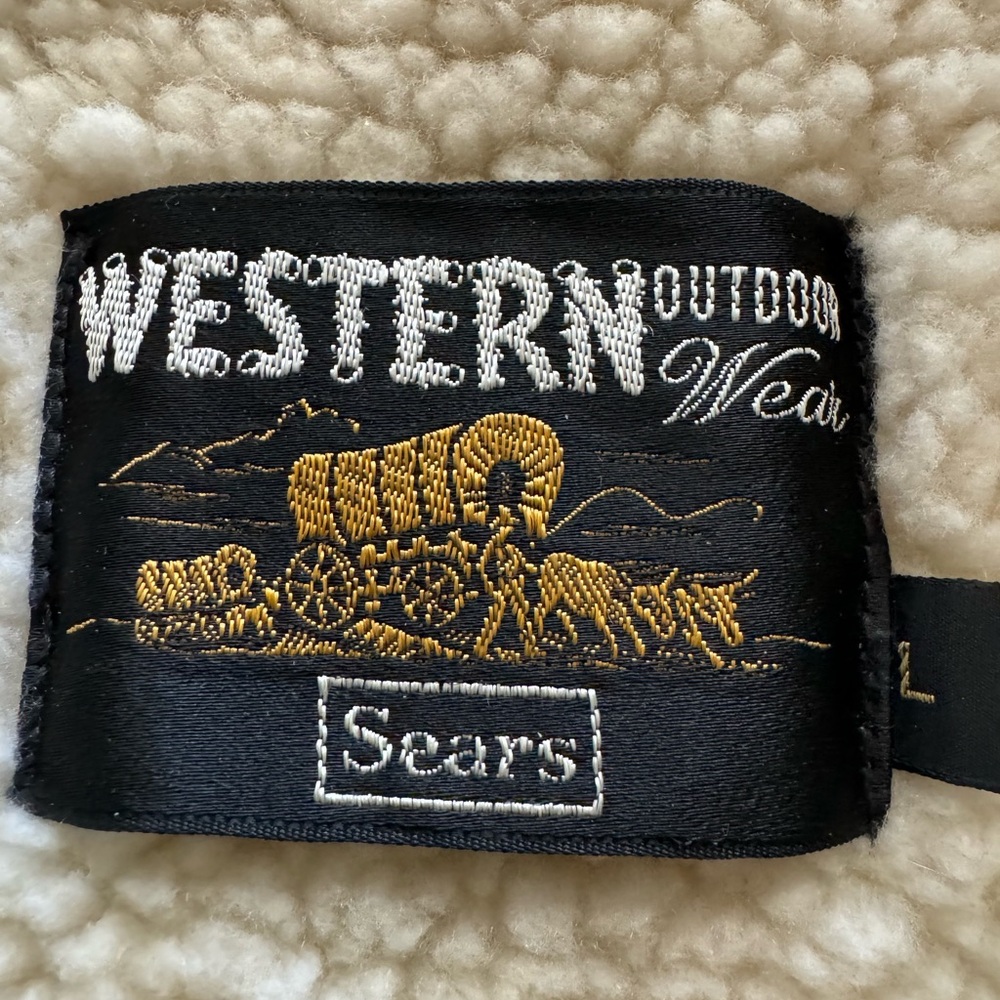 Sears’ Shearling Tan Leather Jacket - image 3